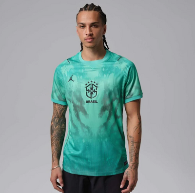 Camisa de Goleiro Brasil Jordan 2026/27 Torcedor Pro Masculina